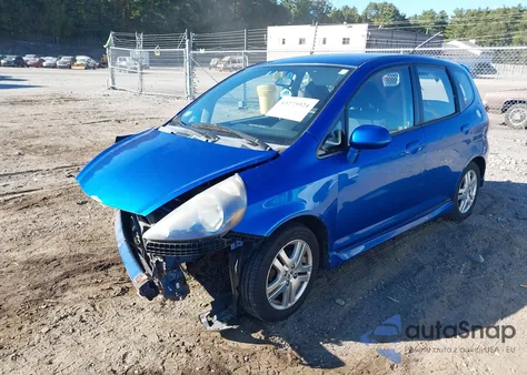 2007 Honda Fit Sport из США, поврежденный, VIN JHMGD376X7S054157